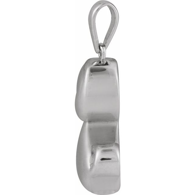 Sterling Silver Dog Ash Holder Pendant