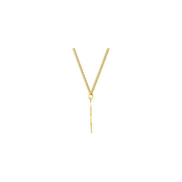 24K Yellow Gold-Plated Sterling Silver 32.8x25.9 mm Star of David Necklace