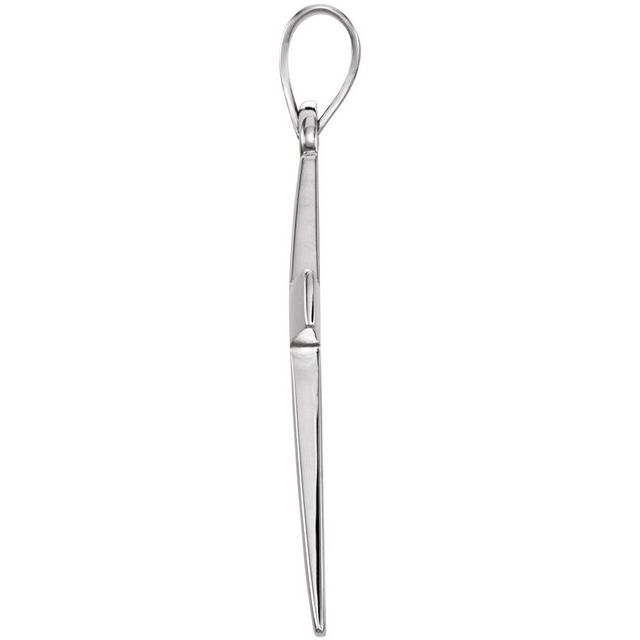 Platinum Cross Pendant