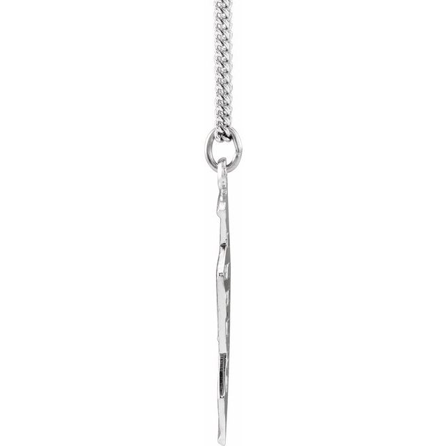 Sterling Silver Miz Pah 24" Necklace