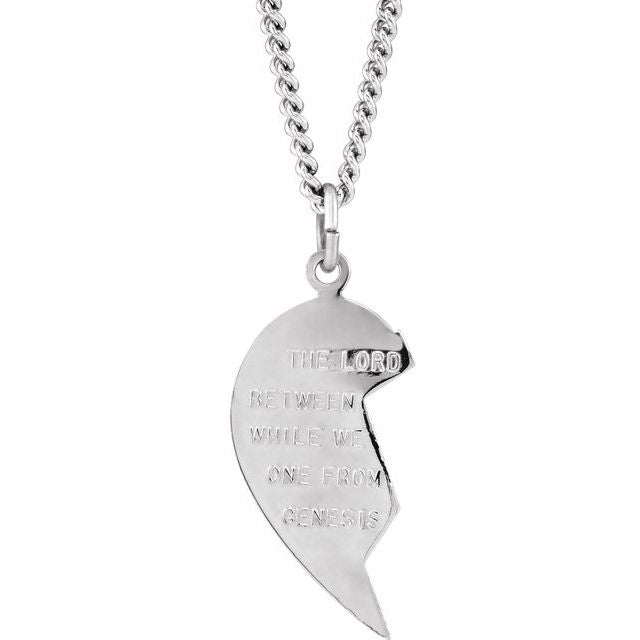 Sterling Silver Miz Pah 24" Necklace