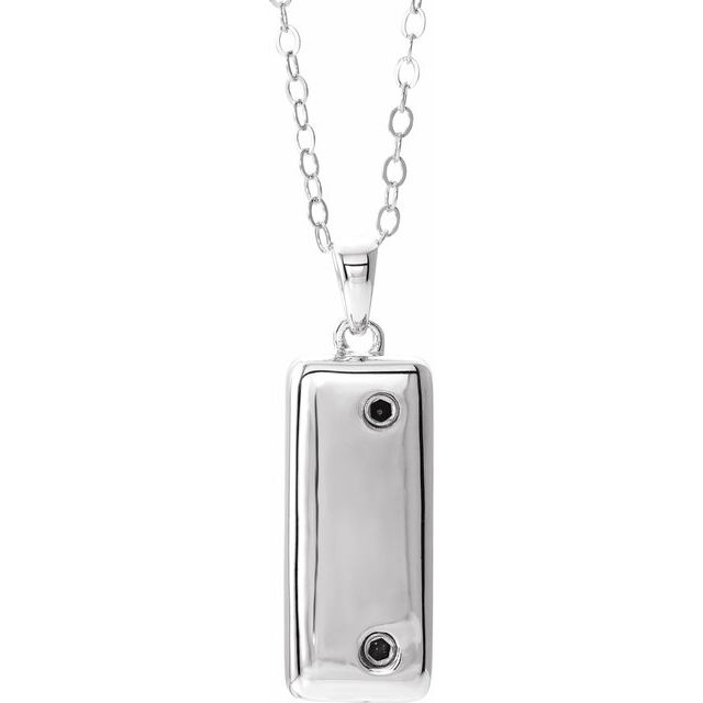 Sterling Silver Forever Companion Ash Holder 18" Necklace