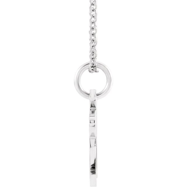 Platinum Chai 16-18" Necklace