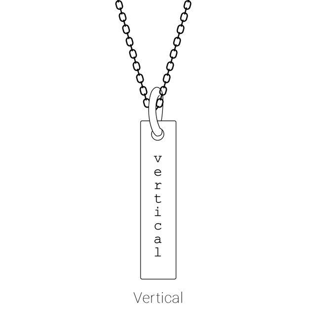 Sterling Silver Engravable Pierced Cross Engravable Bar 16-18" Necklace
