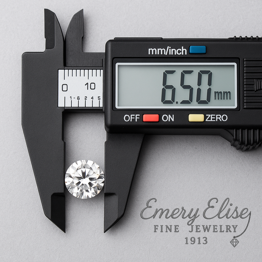 Millimeters to Carats: The EK|EE 1913 Diamond Size Conversion Guide