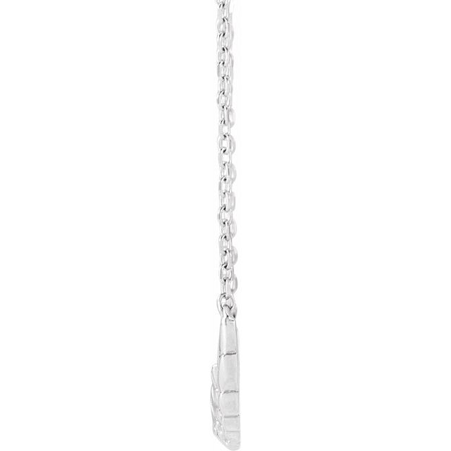 Sterling Silver Angel Wings 18" Necklace