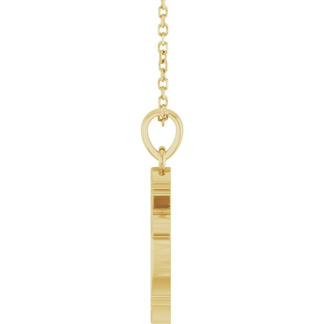 Vintage-Inspired Cross 16-18" Necklace