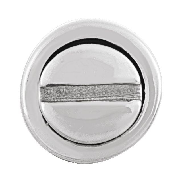 Sterling Silver Ash Holder Cylinder Bar Pendant