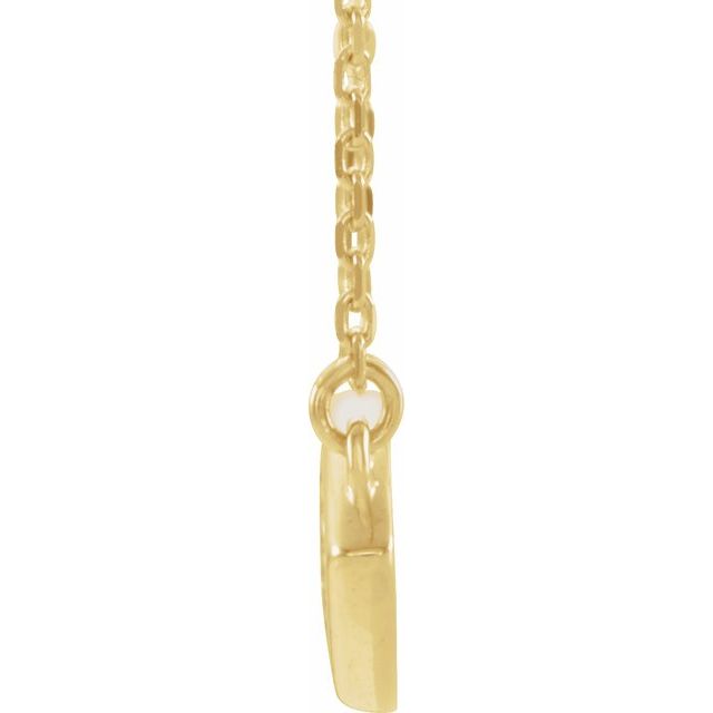 14K Yellow Evil Eye 16" Necklace