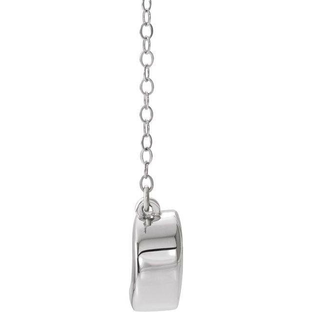 Sterling Silver Infinity-Inspired Ash Holder 18" Necklace