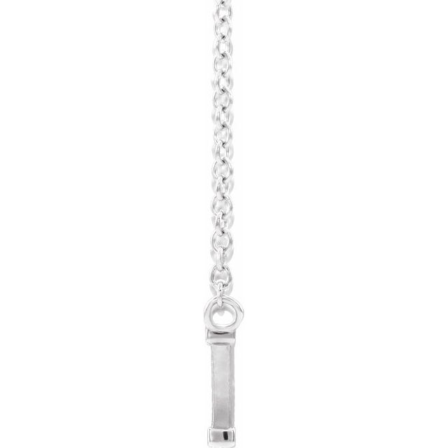 Sterling Silver God Is Greater Than the Highs & Lows 18" Necklace