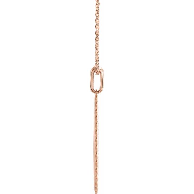 14K Rose Trust in The Lord 16-18" Necklace
