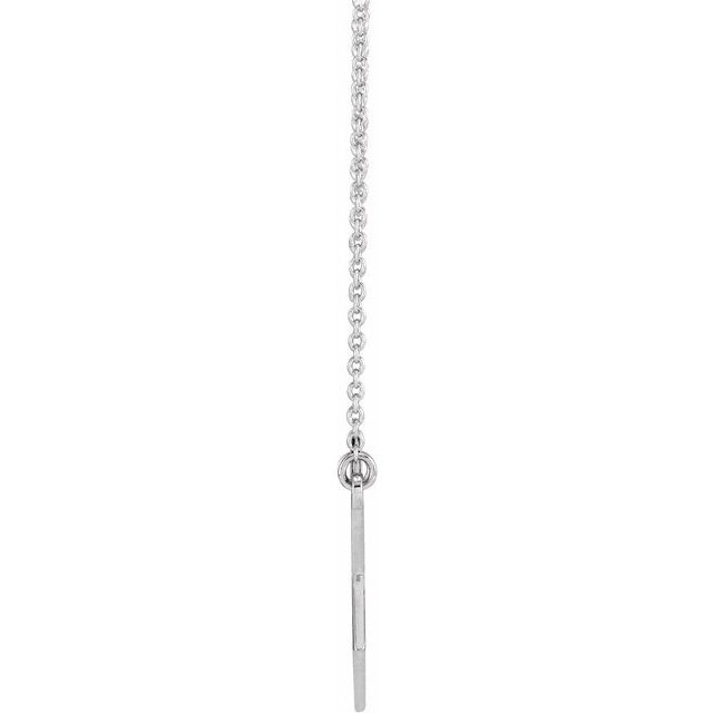Sterling Silver Menorah Star 18" Necklace
